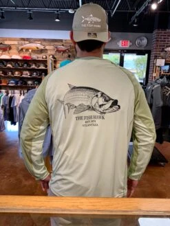 Simms LS Solar Flex- New Fish Hawk Tarpon Art