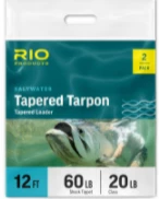 Rio Tapered Tarpon Leader- 2 Pack