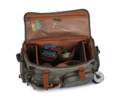 FISHPOND GREEN RIVER GEAR BAG -Fly Fishing Equipment Shop greenrivergear bag open